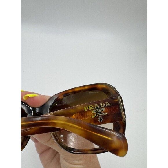 Prada Milano Sunglasses SPR17P 57-20 NAK-6S1 135 3N Tortoise Shell main image 5